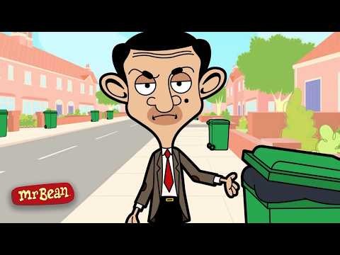 Mr Bean Chases The Garbage Truck 🗑️ | Mr Bean Animated Season 4 | Funny Clips | Mr Bean