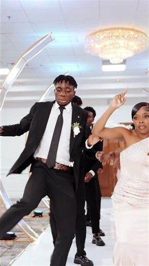 Wedding Dance Party: Bride, Groom & Guests Rock the Archway! #shorts