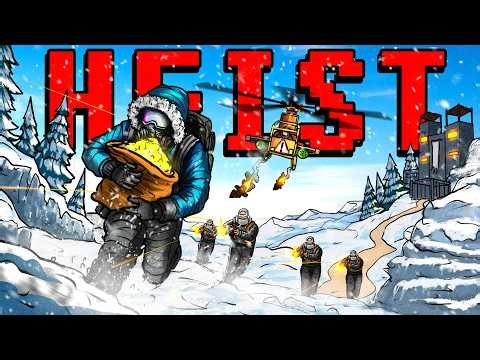 Stealing a CRAZY JACKPOT from an Enemy Clan - Rust (Trio Survival)