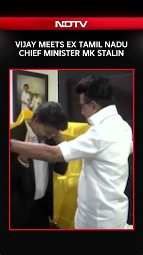 Vijay Meets Ex Tamil Nadu Chief Minister MK Stalin, Days After Big Poll Win