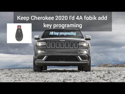 Jeep Cherokee 2020 I'd 4A fobik add key programing , Ali key programing