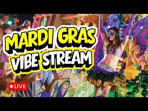 Live! SaturYay Night Mardi Gras at Universal Orlando 🎭Vibe With Us Livestream