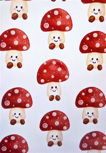 🧸🍄 How to draw an easy watercolour mushroom jelly cat in procreate! This easy, beginner procreate tutorial is perfect for creating cosy illustrations. 🎨✨ Want to create this soft, realistic watercolour effect in your own digital art? Here’s what I’m using: 🖌️ Brushes and canvas: Our Realistic Watercolour Brush Set available on my website through the link in my bio! 🩷 follow along for a new tutorial daily to help you learn how to draw . . #procreate #procreateart #ipadart #procreatebrushes #