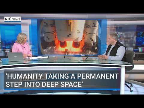Space expert discusses historic launch of NASA Artemis 2 rocket mission | RTÉ News