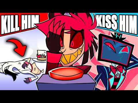 Would Alastor PRESS the BUTTON!? in Hazbin Hotel VRChat