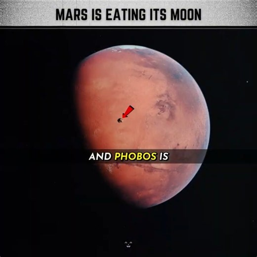 Mars Is Eating Its Moon 🌌☠️