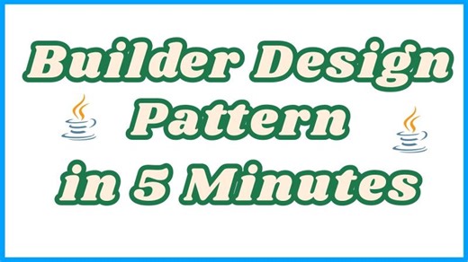 Builder Design Pattern | Ramesh Fadatare