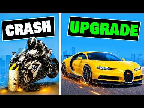 Every time I crash my Vehicle gets more expensive in GTA 5!