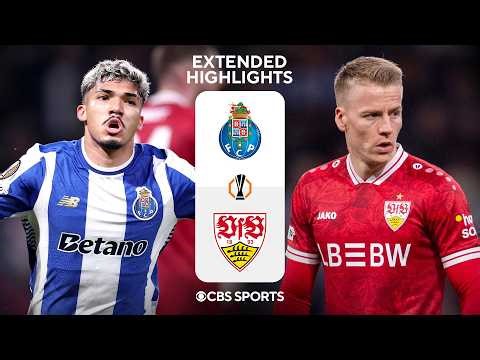 Porto vs. Stuttgart: Extended Highlights | UEL Round of 16 - Leg 2 | CBS Sports Golazo