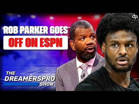 Rob Parker Goes Berserk On ESPN For Interviewing Bronny James At Halftime With Only 5 Points