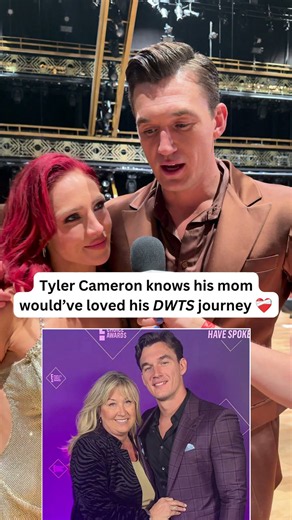 DWTS: Tyler Cameron Knows His Mom Would Love His 'DWTS' Partner Sharna Burgess Just as Much as We All Do