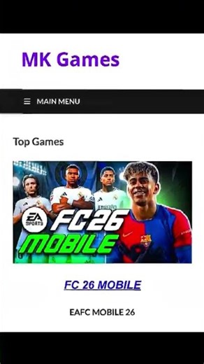 FIFA mobile game festivas Mod menu #football #fifa #efootball #fc26 #fifamobile #footballshorts
