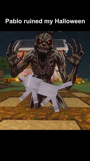 There is a Monster outside my house