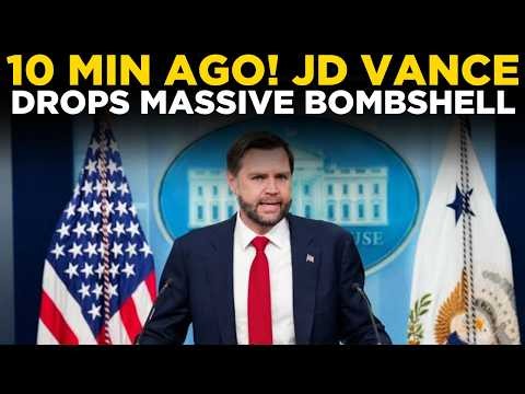 JD Vance LIVE: Major White House Announcement Just Revealed | Breaking News LIVE | US NEWS