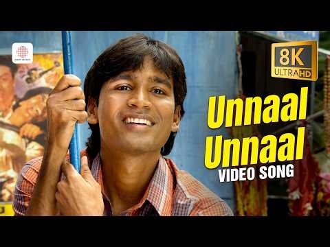 Ambikapathy - Unnaal Unnaal 8K/4K Video Song | Dhanush | A. R. Rahman | Sonam Kapoor