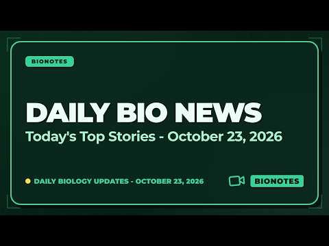 BioNews - October 23, 2026