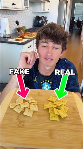 Real VS Fake Food!
