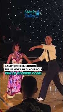 WORLD CHAMPIONS TO THE NOTES OF GINO PAOLI | NICOLE CIVITA AND DUMITRU CERNEI at SMeP Talks