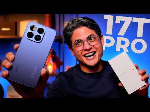 CHEGOU! Novo Xiaomi 17T Pro! Unboxing e Impressões