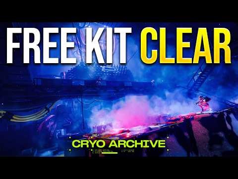 We Cleared Cryo Archive with a Free Kit... (Marathon)