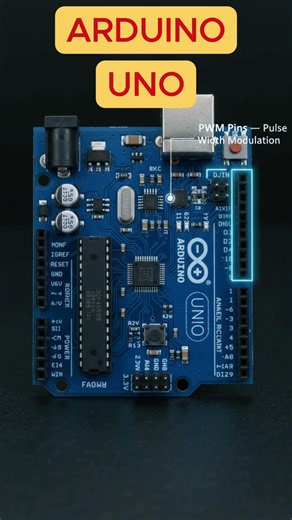 Arduino UNO Close-Up Tour (All Sides) #arduino #technology #electronics