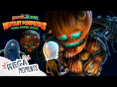 The GIANT Alpha Pumpkin 🎃 | Monsters vs. Aliens: Mutant Pumpkins from Outer Space | Mega Moments