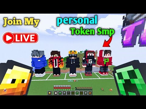 🎁 Join Best Token Public Smp Server For Minecraft 🖌️ | Java + PE | 24/7 Online | Free To Join 💸