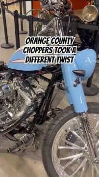Orange County Choppers Tried Something New With This Build