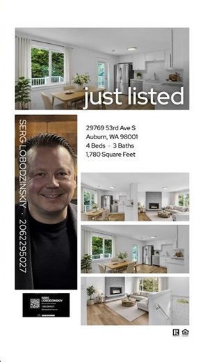 Cozy hone in Auburn, WA. Split-Entry Home with Dual-Living Potentia!