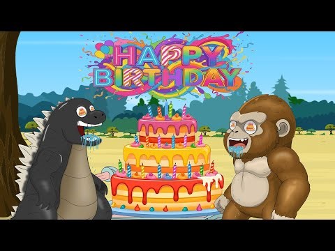 Godzilla vs. Kong: The Ultimate Epic Birthday Cake | Who Wins?