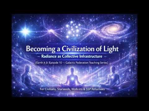 Becoming a Civilization of Light – Radiance as Collective Infrastructure