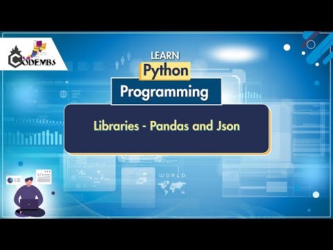 Python for Beginner - Libraries - Pandas and Json | Live Class Day 20