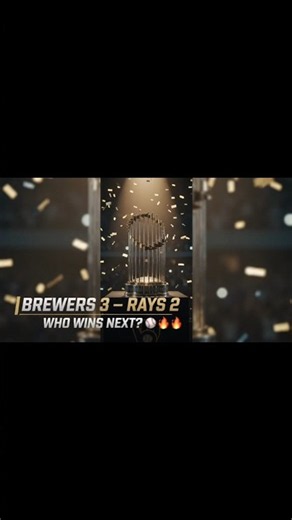Brewers Shock Rays in a Dramatic Game 1!