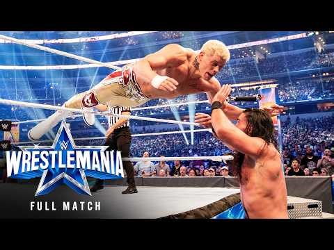 FULL MATCH: Cody Rhodes vs. Seth "Freakin" Rollins: WrestleMania 38 Saturday