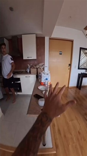 this guy locked his balcony door #shortsvideo