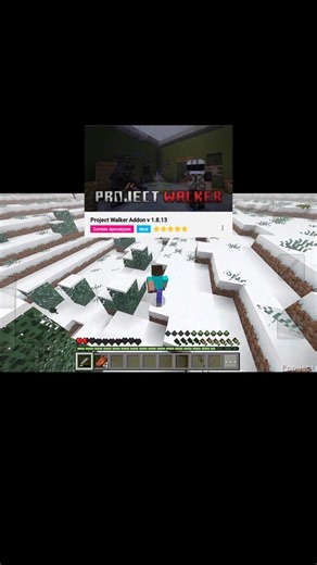 Best Zombie apocalypse Mod for Minecraft #foryou #minecraft #fpyシviral #likeandsubscribe