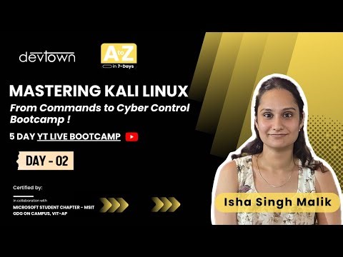 DAY - 2 | MASTERING KALI LINUX – FROM COMMANDS TO CYBER CONTROL - 5 DAYS FREE BOOTCAMP