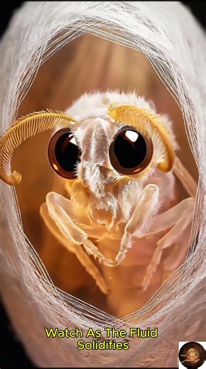 A Real-Life Alien Born in Silk?! 👽 Guess The Creature #biologyshorts #animals #animalfacts