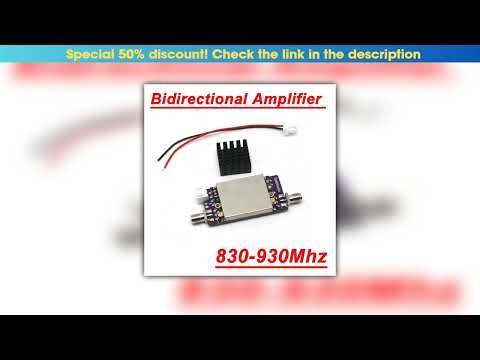 Slide 830~930Mhz RF Signal Amplification Bidirectional POWER Amplifier 868Mhz 915Mh﻿z LORA Helium M