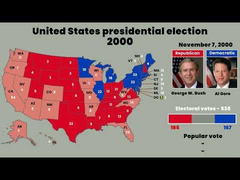 Every U.S. Presidential Election in History — State-by-State Map [FIRST PREVIEW]