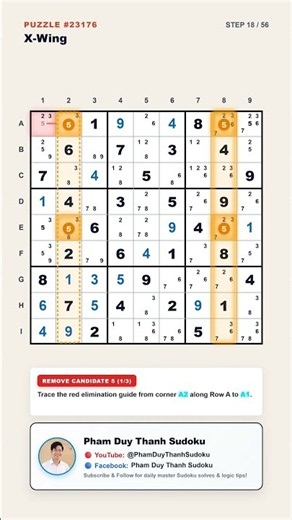 Sudoku X-Wing: Can You Spot the Pattern?
