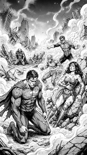 Batman vs Justice League: The Plan That Backfired 🦇 #batman #dccomics #dcuniverse #justiceleague