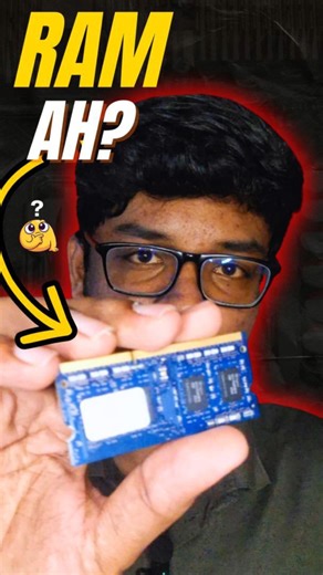 RAM Kammi-naa PC Slow 😴 | High RAM = Speed 🚀#computer #pc #tech #education #shorts #techk7