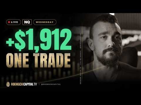 LIVE Day Trading Futures! | Roensch Capital TV