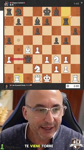 Pierde Dama #chess #ajedrez #chesstactics