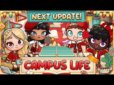 Campus Life TRAILER 🎓📚 | Next Update! 📣 | Avatar World