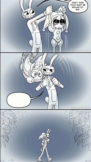 Pomni Gets Paralyzed (Jax x Pomni) | Funnybunny Comic Dub #tadc #jax #pomni