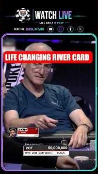 Brutal River Suck Out at the WSOP COLOSSUS Final Table!