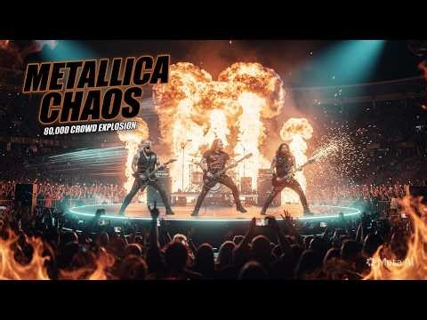 Metallica’s Massive 80,000 Crowd Stadium Show in Poland (360° M72 World Tour Chaos Unfolds)