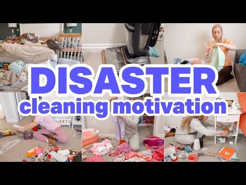 COMPLETE DISASTER Cleaning Motivation | My House Was a MESS Clean With Me